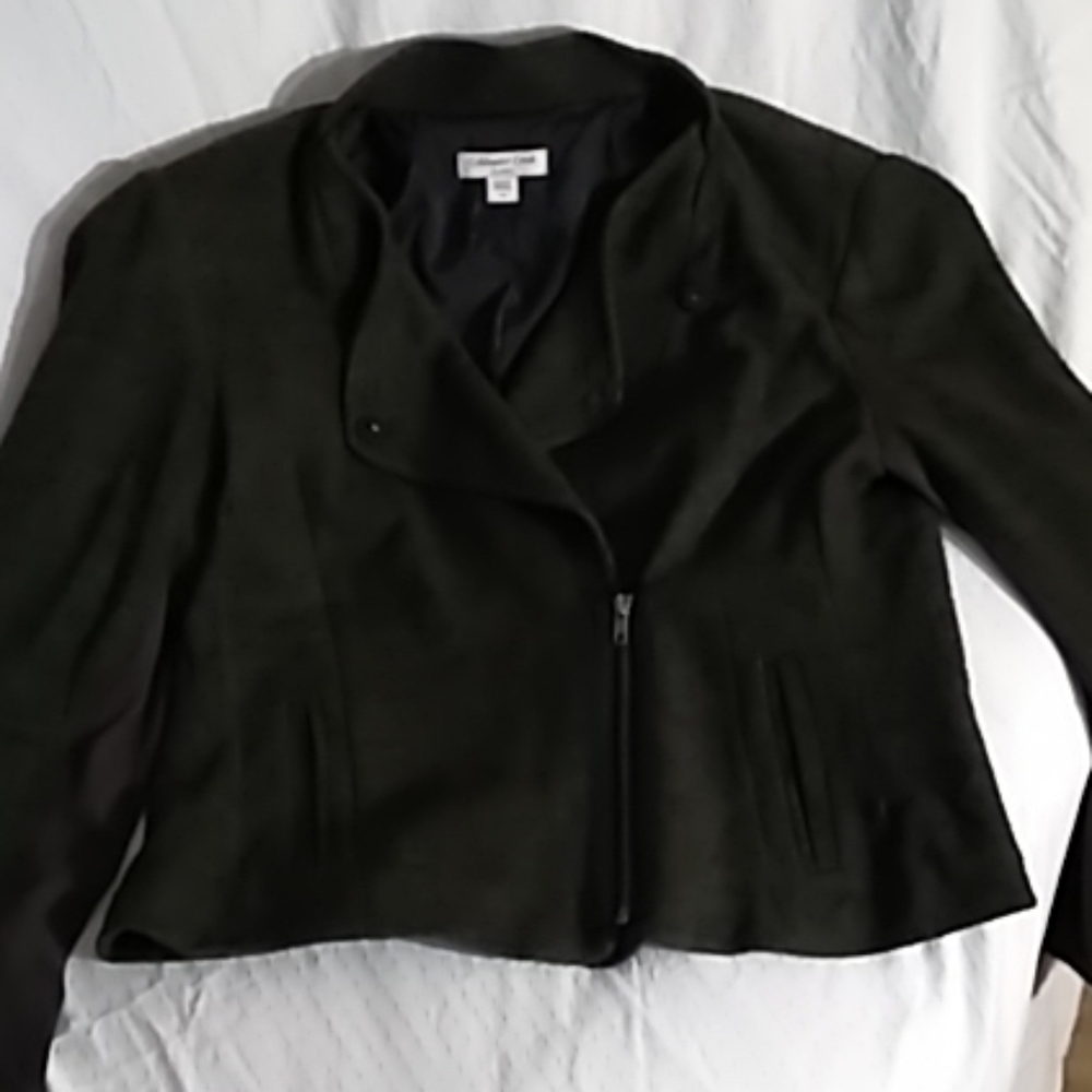 Coldwater Creek charcoal grey jacket